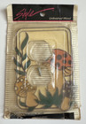 Vintage 1970s  Merry Mushroom 2 - Outlet Plate Cover Sears Roebuck Retro Kitchen