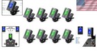 Precision Clip-on Guitar Tuner With Lcd Display   Capo For All Instruments