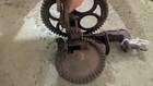 Antique Usa Apple Peeler Sinclair Scott Co  Baltimore Cast Iron     w  Hearts