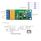 Dc 5 6 9 12v 5-12v Dc Motor Reverse Polarity Module Time Adjustable Dpdt Delay 