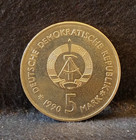 Germany  east  Ddr  1990-a 5 Mark  German History Museum Zeughaus  Km-135  ge3 