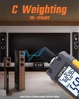 Decibel Meter Toptes Ts-501b Sound Level Meter With 2 25    Backlit Lcd Screen