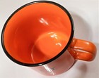 Bulleit Bourbon Frontier Whiskey 12 Oz Orange Ceramic Mug Coffee Cup