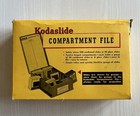 Nos Vintage Kodaslide Slide Compartment File Photo Storage Original Box Kodak