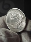 Us Novelty Coin   1921  1 Peace Dollar  Silver  Plated  23 Grams 