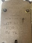 2-john Chatillon   Son 50lb   24lb Hand Held Hanging Brass Scale Type