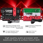 Ds18 Digital Bass Processor With Hi To Low Signal Converter   Speaker Emulator