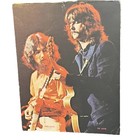 George Harrison   Eric Clapton Photo Poster  1973 Rising Signs Ltd Rock Guitar 