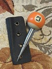 Mini Billiard Ball Spike With Kydex Sheath  Steel Spike  Edc Tool