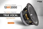 2x Prv Audio 12mr2000 Midrange Car Audio 12  Speakers 8 Ohm 12mr Pro 4000 Watts