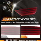 Red Rear Bumper Reflector Set For 2013-2019 Ford Escape Cj5z15a449a Cj5z15a449b