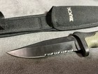 Usa Buck 655 Night Hawk Fixed Blade With Sheath