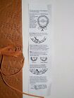 Truck Rv Tan Cushioned Steering Wheel Cover Lace Semi Full Size Van 16 5  - 18 