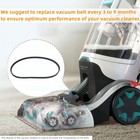 Vacuum Belt For Hoover Smartwash Automatic Carpet Cleaner Fh52004pc  Fh52013
