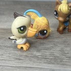 Littlest Pet Shop Lot Authentic Lps Lot Of 7 - Monkey Pony Birds Dog