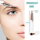 Usb Rechargeable Portable Electric Eyebrow Trimmer Pen For Wemen eyebrow Hair   
