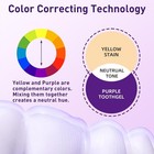 Purple Teeth Whitening  Whitening Powder Grape   Mint Flavor Tooth    