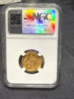 Byzantine Empire Phocas Gold Solidus Ngc Ms 4 5  4 5 Ancient Coin 602-610