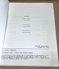 1992 Seinfeld The Contest Original Tv Television Script S4 E11 Larry David