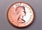 1960 Canadian Penny 1   One Cent 1 Canada Coin  01