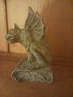 Gothic Gargoyle Guardian Statue Winged Demon Fantasy Medieval Decor