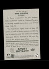 Bob Gibson 2008 Upper Deck Goudey Authentic Autographed Custom-made Card