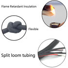 Split Wire Loom Tubing Sleeve Braided Mesh Wiring Harness Wrap Cable Sheath Lot