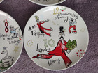 Lenox 12 Days Of Christmas Dessert Or Salad Plates 8  Set Of 4