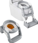 2 In 1 Toddler Potty Training Toilet Seat Foldable Potty Seat Ladder Step Stool