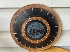 Australia Aboriginal Dot Animals Hand Painted Wood Woven Rims Mats 11   