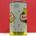 Falstaff Beer Vintage Flat Top A f Can With Top Lid Omaha Nebraska Q58 Grade 1 