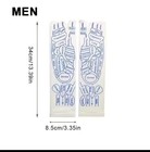 Acupressure Reflexology Socks Foot Massage Acupoint Chart Pressure Point Women