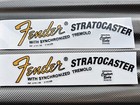 Fender Stratocaster Guitar Bass Vinyl Silk Screen Headstock Selfadhesive Sticker