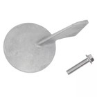 67f-45371-00-00 Fit Yamaha T 50-60   F 70-75-80-90-100 Anode Trim Tab 4 Stroke
