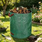 4 Pack Reusable Garden Waste Bags 72 Gallon Yard Leaf Lawn Trash Waste Bags Us