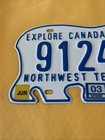 2003 Northwest Territories Canada Polar Bear License Plate    91247