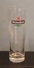 Heineken  25l Pilsner Beer Glass Etched Arc Style 6 5 Inches Tall