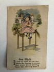 1918 Wwi Postcard To Tent City Camp Dodge Iowa Soldier  Raggedy Ann Doll