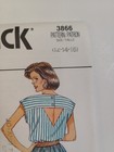Butterick 3866 Pullover Dress Sewing Pattern Ladies 12 14 16 Uc Vtg Cutout Back