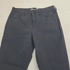 Seven7 Skinny Jeans Womens 12 Black Stretch Denim High Rise Casual Pants