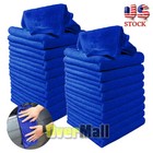 100pcs Microfiber Cleaning Cloth Towel Rag Car Polishing Detailing No-scratch