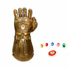 Thanos Infinity War Avengers Adult Costume Gauntlet Glove W removable Led Stone