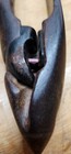 Vintage Duraloc Wooden Boat Shuttle Dark Wood Weaving Loom Tool 16 