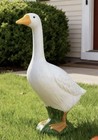 Viral Mainstays Large White 20 h Dress Up Goose Garden Statue Yard Decor New