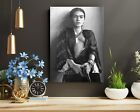 Frida Kahlo Mexican Painter With Gun Art Canvas Wall D  cor Art Home Print