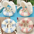 Baby Swim Ring Inflatable Summer Pool Float Seat With Canopy Sunshade Handles