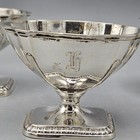 Je Caldwell Sterling Silver Sherbet Cups - Set Of Three