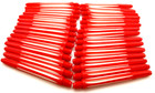 Dart Stems Medium 48mm 10 Set Pack Red Fluted Nylon Darts Shafts British Made