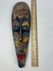 Hand Carved Wooden African Tribal Mask Art Wall Hanging