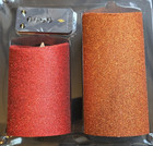 Luminara Flameless Real Flame Effect Candles 2 Pack Remote Red Orange Sparkle